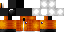 Minecraft skin texture, 64x32 legacy pixels