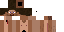 Minecraft skin texture, 64x32 legacy pixels