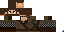 Minecraft skin texture, 64x32 legacy pixels