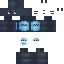 Minecraft skin texture, 64x64 pixels