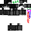 Minecraft skin texture, 64x64 pixels