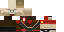 Minecraft skin texture, 64x32 legacy pixels