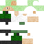 Minecraft skin texture, 64x64 pixels