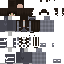 Minecraft skin texture, 64x64 pixels