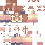 Minecraft skin texture, 64x64 pixels