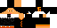 Minecraft skin texture, 64x32 legacy pixels