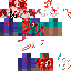 Minecraft skin texture, 64x64 pixels