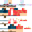 Minecraft skin texture, 64x64 pixels