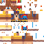 Minecraft skin texture, 64x64 pixels