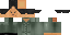 Minecraft skin texture, 64x32 legacy pixels