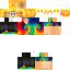 Minecraft skin texture, 64x64 pixels