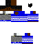 Minecraft skin texture, 64x64 pixels