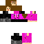 Minecraft skin texture, 64x64 pixels