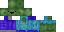 Minecraft skin texture, 64x32 legacy pixels