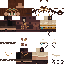 Minecraft skin texture, 64x64 pixels