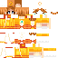 Minecraft skin texture, 64x64 pixels