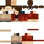 Minecraft skin texture, 64x64 pixels