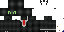 Minecraft skin texture, 64x32 legacy pixels