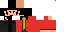 Minecraft skin texture, 64x32 legacy pixels
