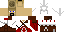 Minecraft skin texture, 64x32 legacy pixels