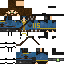 Minecraft skin texture, 64x64 pixels