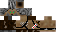 Minecraft skin texture, 64x32 legacy pixels