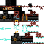 Minecraft skin texture, 64x64 pixels