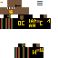 Minecraft skin texture, 64x64 pixels