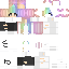Minecraft skin texture, 64x64 pixels