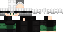 Minecraft skin texture, 64x32 legacy pixels