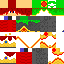 Minecraft skin texture, 64x64 pixels