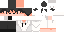 Minecraft skin texture, 64x32 legacy pixels