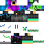 Minecraft skin texture, 64x64 pixels