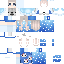 Minecraft skin texture, 64x64 pixels