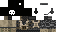 Minecraft skin texture, 64x32 legacy pixels