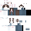 Minecraft skin texture, 64x64 pixels