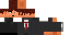Minecraft skin texture, 64x32 legacy pixels