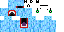Minecraft skin texture, 64x32 legacy pixels