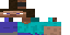 Minecraft skin texture, 64x32 legacy pixels