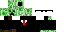 Minecraft skin texture, 64x32 legacy pixels