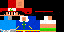 Minecraft skin texture, 64x32 legacy pixels