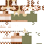 Minecraft skin texture, 64x64 pixels