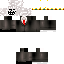 Minecraft skin texture, 64x64 pixels