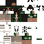 Minecraft skin texture, 64x64 pixels