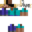 Minecraft skin texture, 64x64 pixels