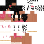 Minecraft skin texture, 64x64 pixels