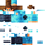 Minecraft skin texture, 64x64 pixels