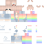 Minecraft skin texture, 64x64 pixels