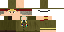 Minecraft skin texture, 64x32 legacy pixels