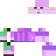 Minecraft skin texture, 64x64 pixels